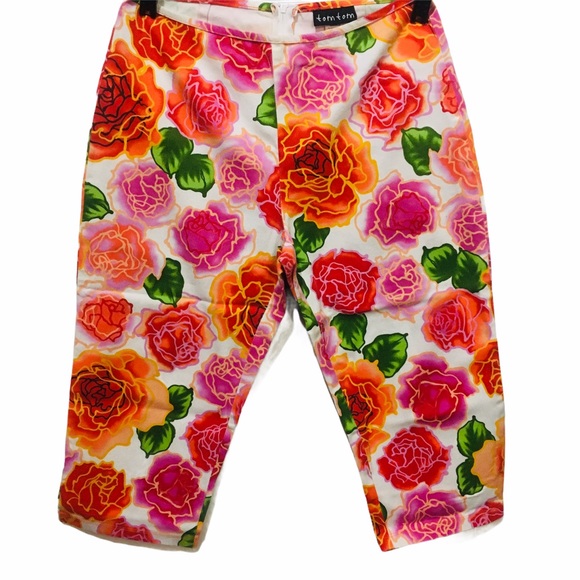 Tom Tom lady's Carpri pants size Medium - Picture 1 of 6